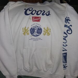 Coors White Sweatshirt